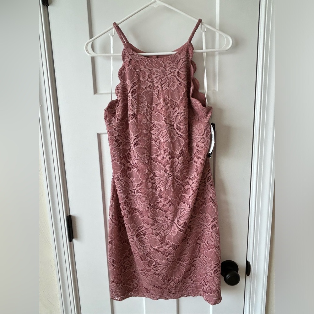 NWT - SIZE 9 MAUVE COLOR JUNIOR A.BYER DRESS